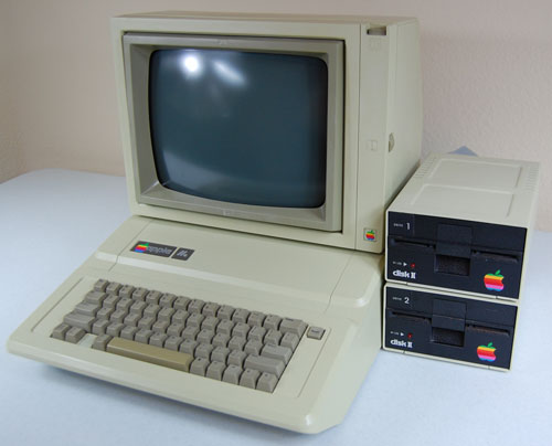 After the disaster that was the Apple III, Apple released the Apple IIe in 1983, adding a full ASCII character set and keyboard. The IIe is the longest-living product in Apple's history, having sold for 11 years with few changes. (Photo credit: vectronicsappleworld.com)
