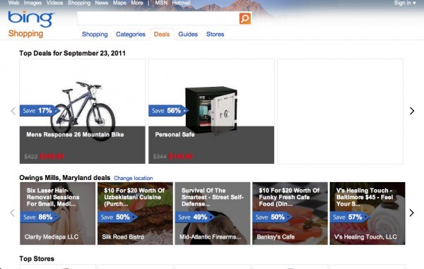 Smart move: Bing sticks with daily deal aggregator instead of ...