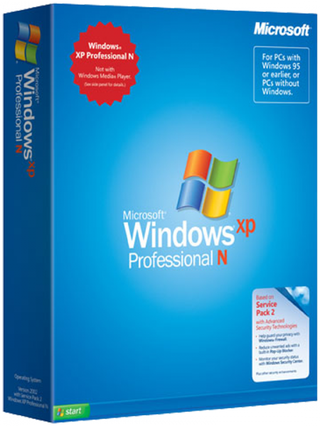 In March 2004, the European Union Competition Commission ruled that Microsoft violated antitrust laws and must release locally Windows XP sans the media player.  Microsoft coyly planned to call the new version Windows XP Reduced Media Edition, but  later changed this middle finger to European trustbusters to "N". [Microsoft]
