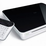 Sony's Google TV receiver and Remote. Could definitely pass for a game console. Sony's Google TV receiver and Remote. Could definitely pass for a game console.