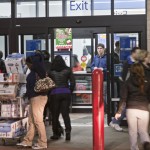 Black Friday shoppers Black Friday shoppers