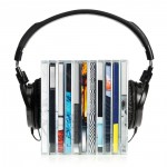 CDs headphones music CDs headphones music