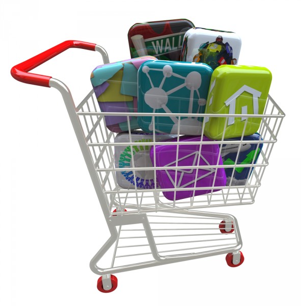 software apps shopping cart sale
