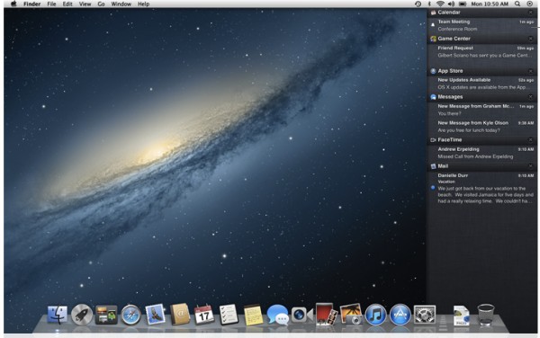 Notification Center brings to Mac OS X a feature Apple borrowed from Android for iOS 5. It's an essential capability for tying Macs to iOS devices as communications/social hubs. Next to Gatekeeper, Notifications Center is near the top of most-important new features. This utility will change how many users interact with the operating system.