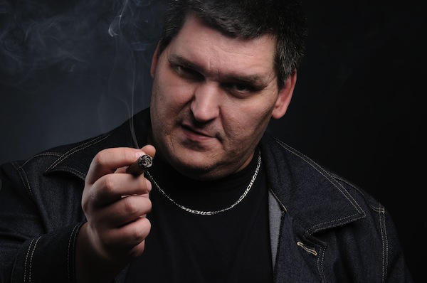 boss bully mafia cigar threat