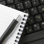 pen paper notebook keyboard pen paper notebook keyboard