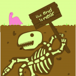 end is near dinosaur extinct end is near dinosaur extinct