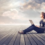 man parquet laptop notebook cloud man parquet laptop notebook cloud