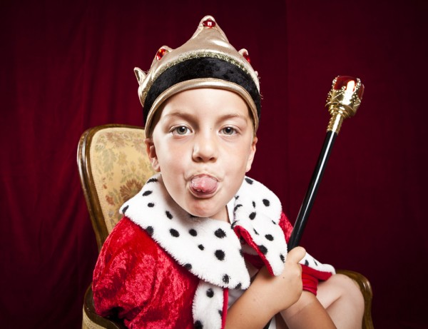 boy kid crown scepter arrogant arrogance rasperberry