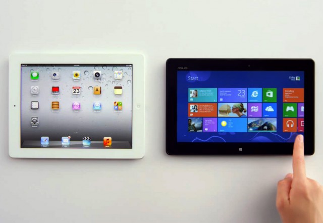 Apple iPad vs Windows 8
