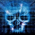 skull death security malware hack threat skull death security malware hack threat