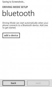 Windows Phone 8 Update 3 Driving Mode 3