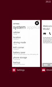 Windows Phone 8 Update 3 Multitasking Menu