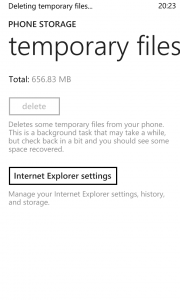 Windows Phone 8 Update 3 Phone Storage 4