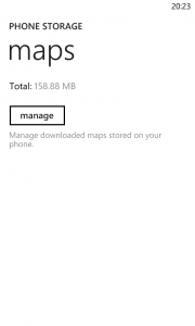 Windows Phone 8 Update 3 Phone Storage 7