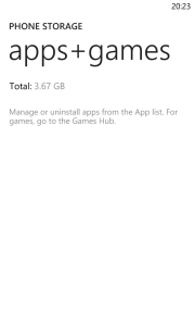 Windows Phone 8 Update 3 Phone Storage 11