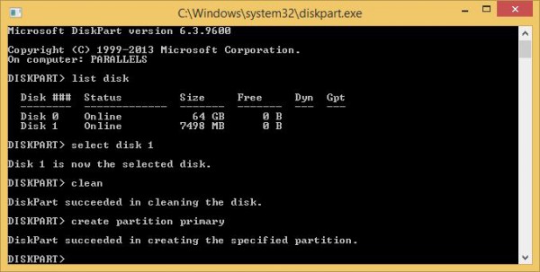 create windows 7 boot usb