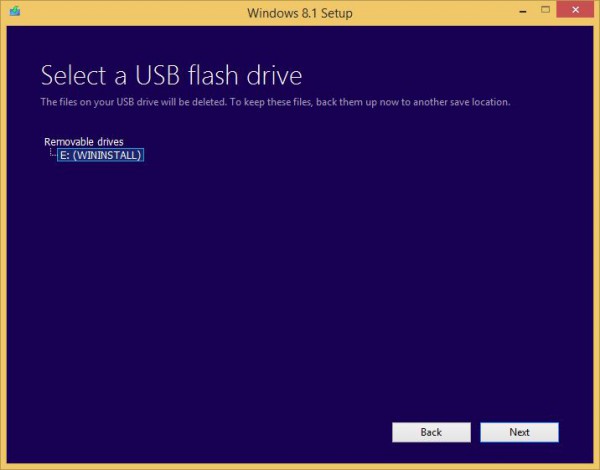 Windows 8.1 USB drive 6