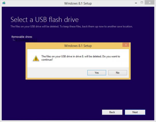 Windows 8.1 USB drive 7