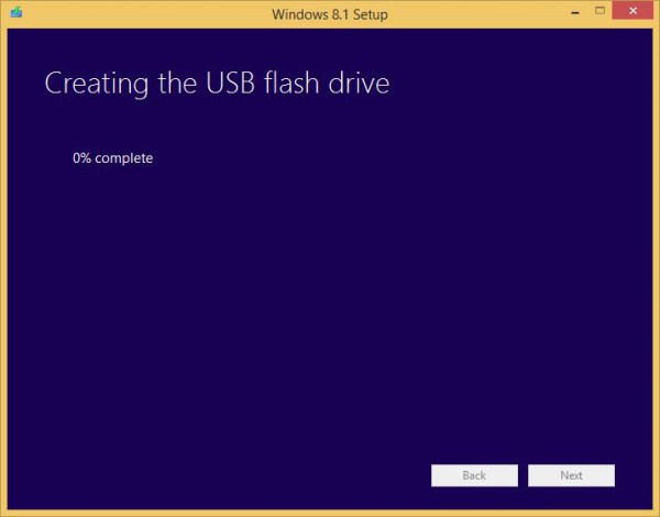 Windows 8.1 USB drive 8