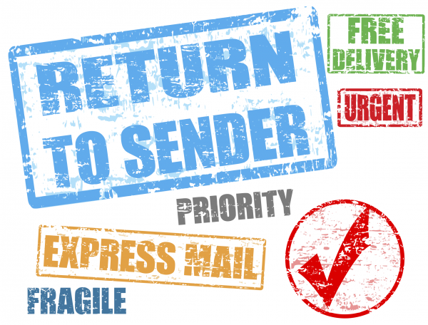 return to sender express mail