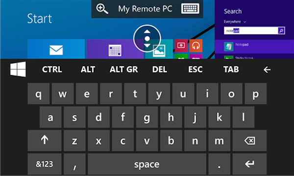 Microsoft Remote Desktop Preview Windows Phone 8.1