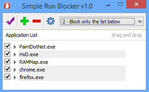 Simple Run Blocker