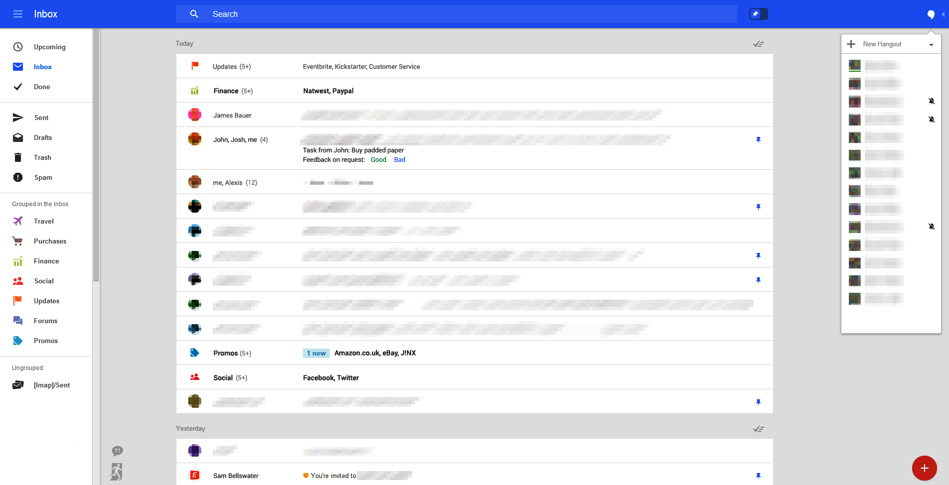 Gmail redesign