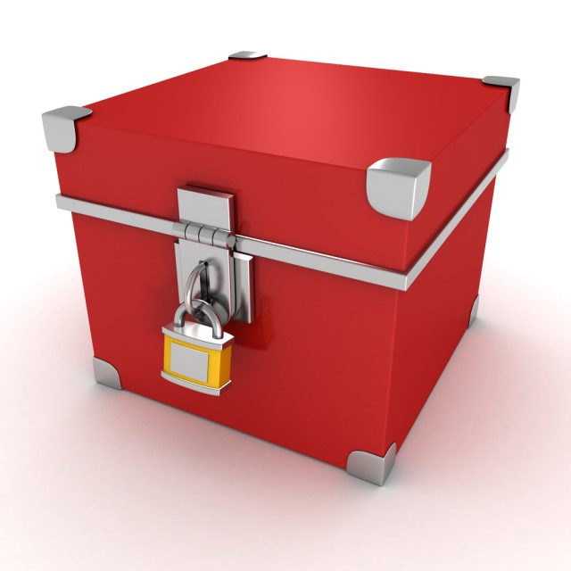 padlock box secure