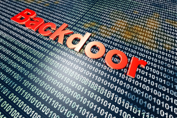 Backdoor vulnerability