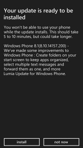 Windows Phone 8.1 Lumia 930