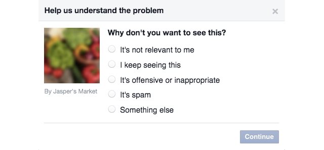 Facebook is going to start taking notice of why you hate certain ads
