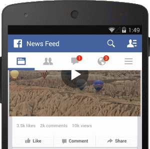 Facebook celebrates 1 billion daily video views with new view count feature