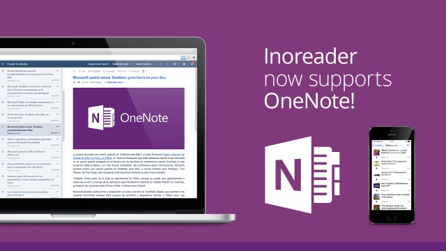 Calling all RSS fans! InoReader now supports Microsoft OneNote