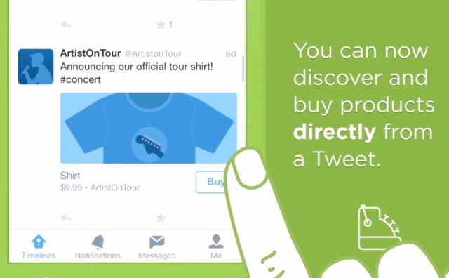 Twitter tests "Buy" button to allow purchasing via tweet