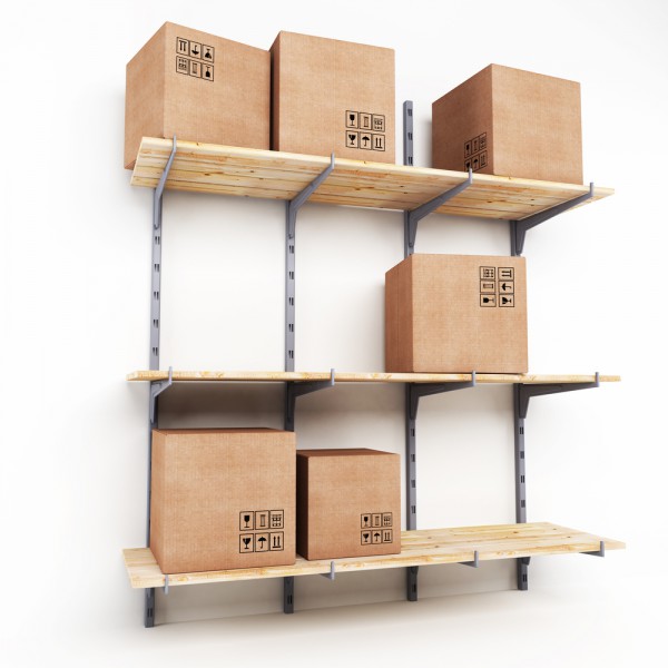 Boxes shelves