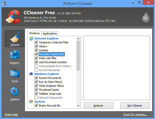 ccleaner windows 10 registry cleaner