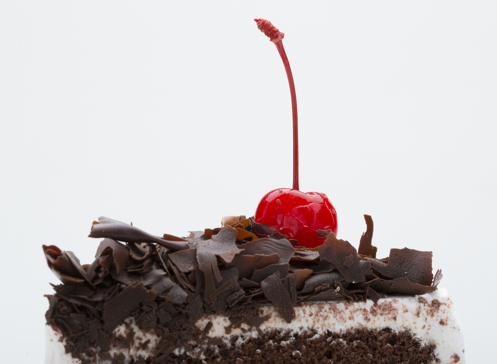 Cherry on cake