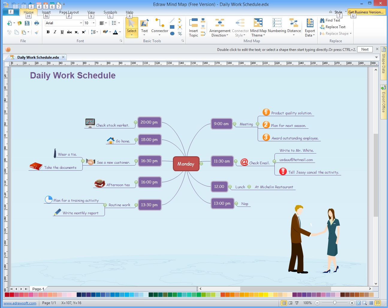 mind mapping software microsoft