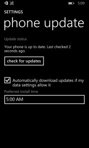 Windows Phone 8.1 Update 1 build 14203