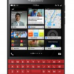 Red BlackBerry Passport