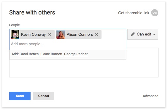File sharing in Google Drive and Docs just got easier
