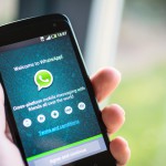 Messaging service smartphone WhatsApp