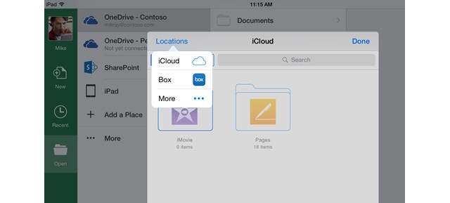 Microsoft reveals Office web and mobile apps can use ANY cloud storage service