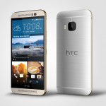 HTC One M9_Silver_Left