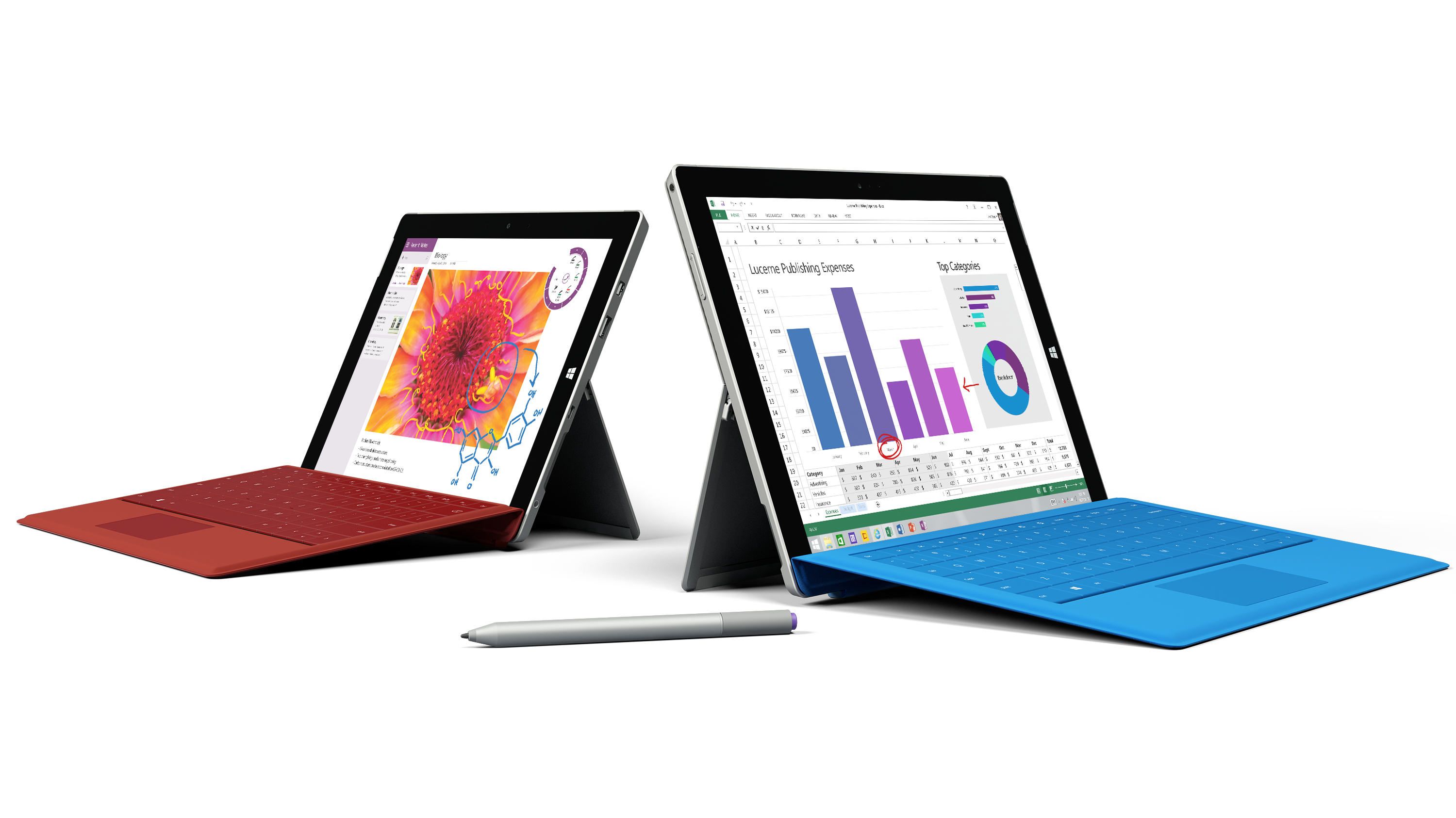 Surface 3 + Surface Pro 3