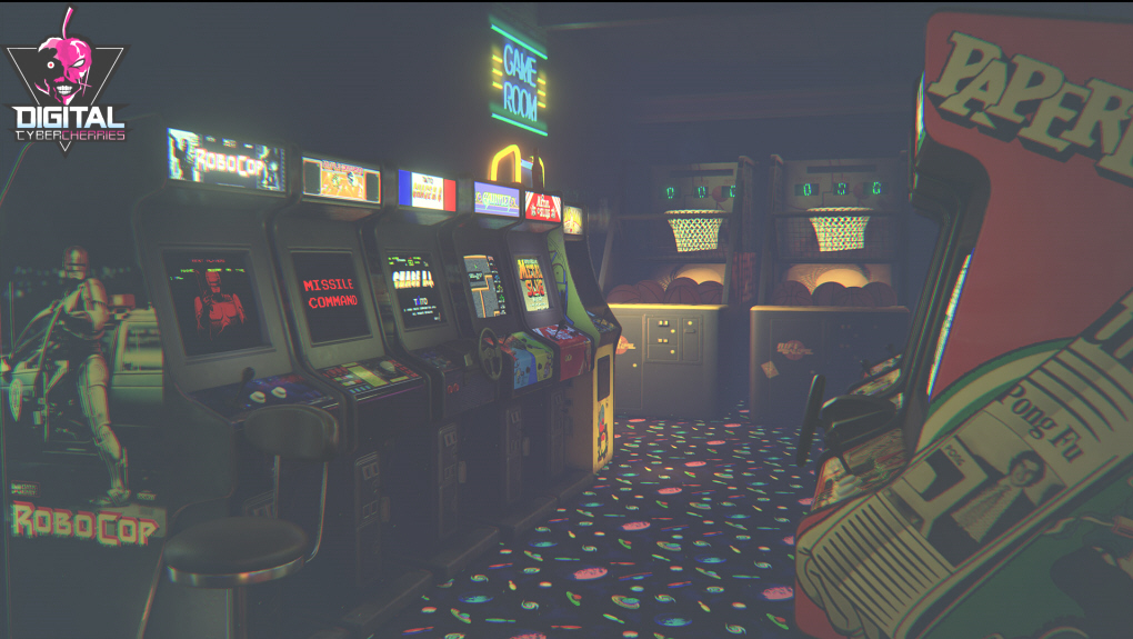 photo of NewRetroArcade has classic 80s games -- in a VR arcade image