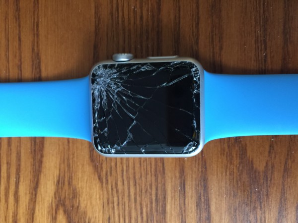 Shattered Apple Watch