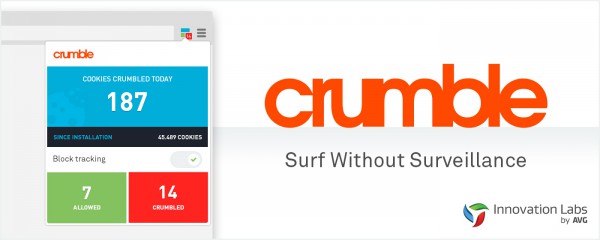 photo of AVG introduces Crumble for Chrome, claims you can surf without surveillance image