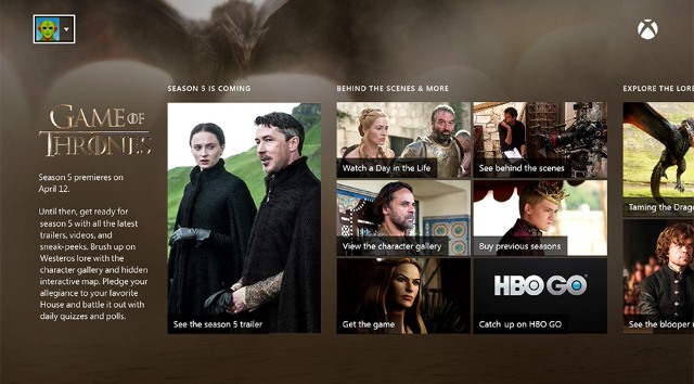 Watch Game of Thrones for free on your Xbox 360 or Xbox One